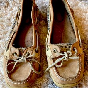 Sperry topsiders leather boat shoes 7-1/2